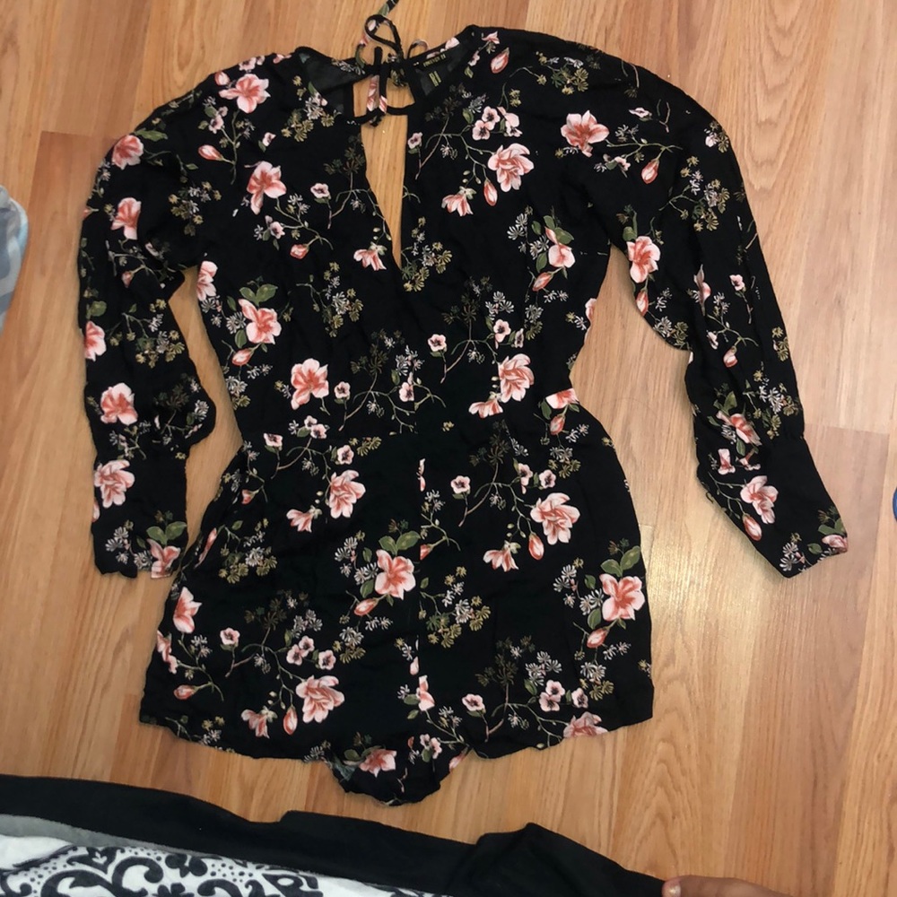 Long sleeve romper